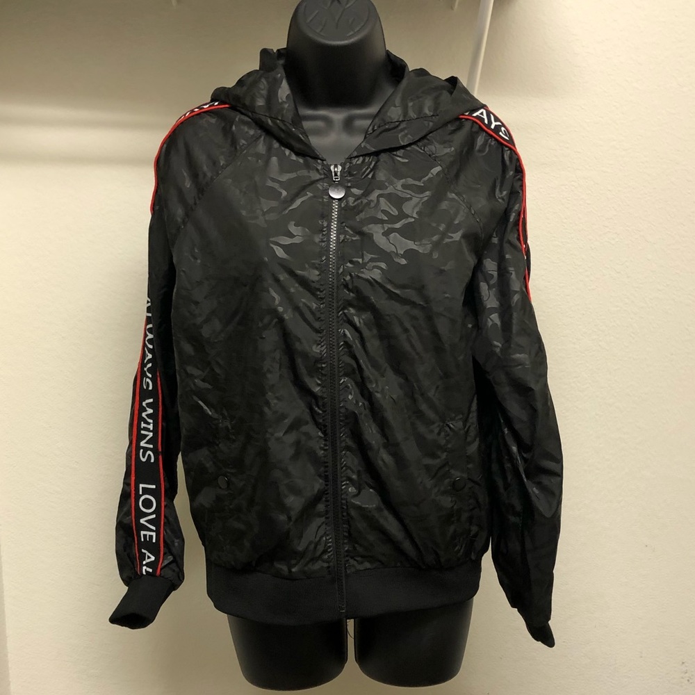 Ashley by 26 Black Camouflage Jacket